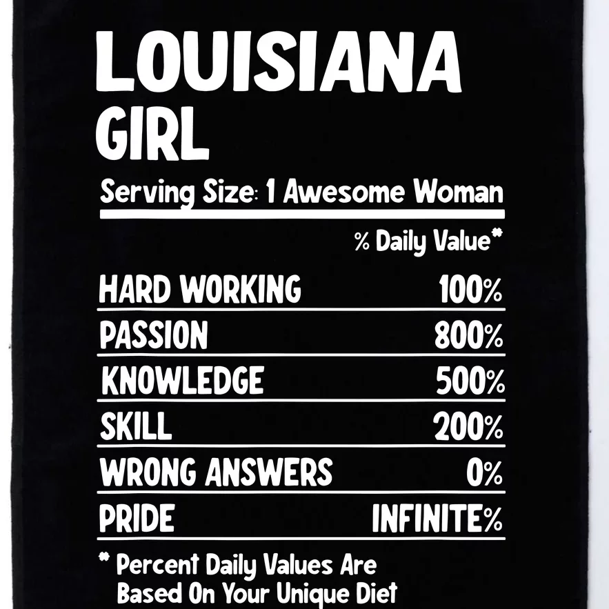 Louisiana Girl Platinum Collection Golf Towel