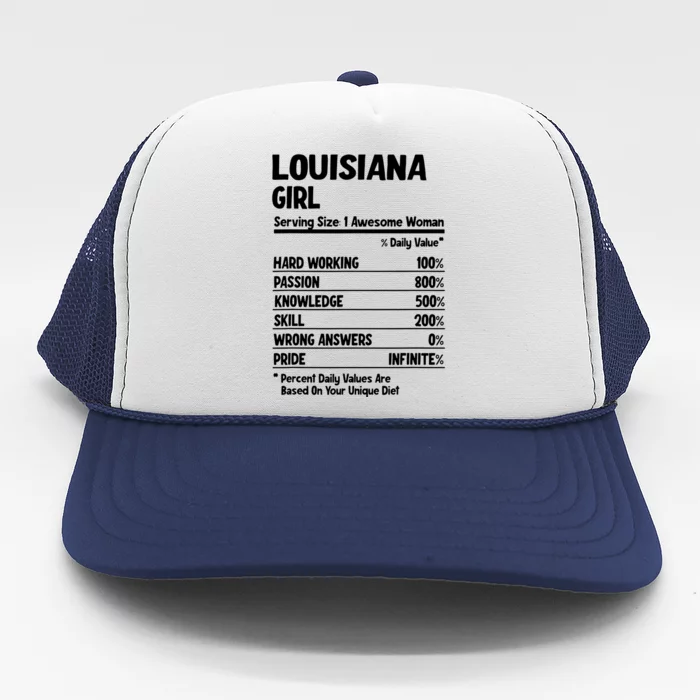 Louisiana Girl Trucker Hat