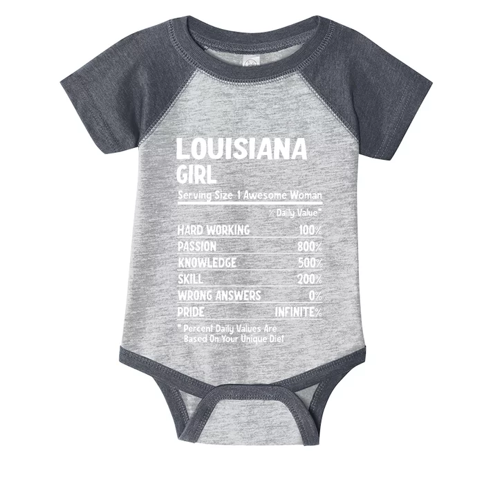 Louisiana Girl Infant Baby Jersey Bodysuit