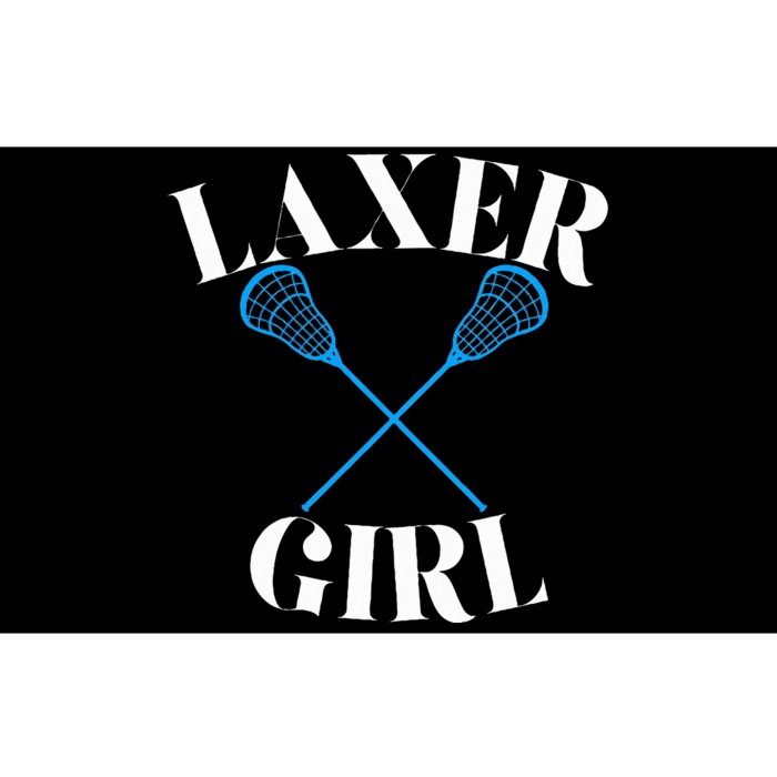 Lacrosse Girl Bumper Sticker