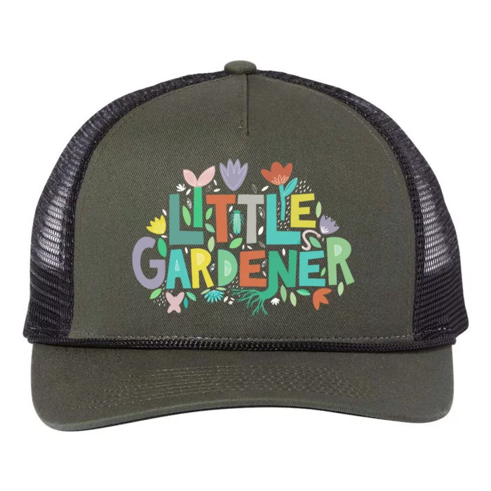 Little Gardener Retro Rope Trucker Hat Cap