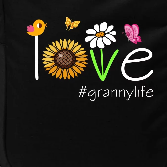 Love Granny Life Cute Matching Family Impact Tech Backpack