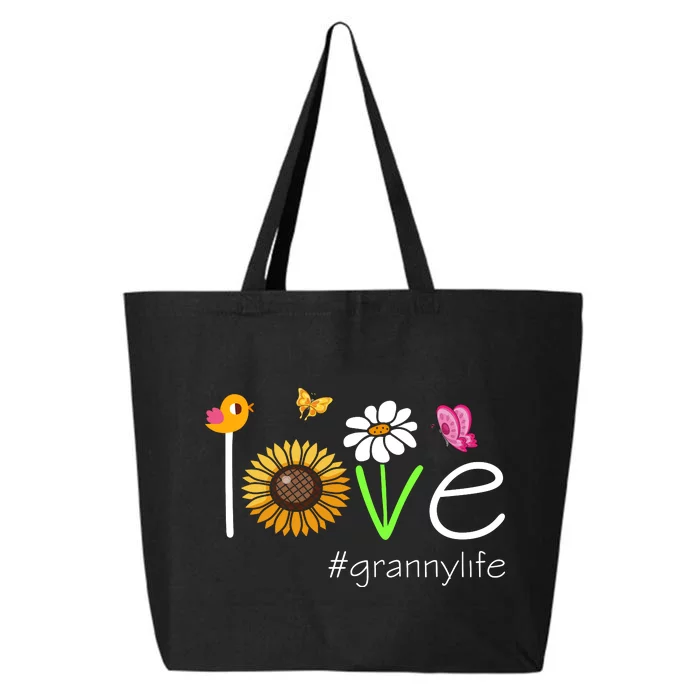 Love Granny Life Cute Matching Family 25L Jumbo Tote