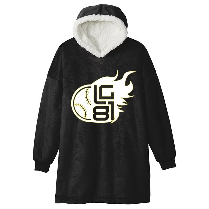 Luis Gil Logo Hooded Wearable Blanket