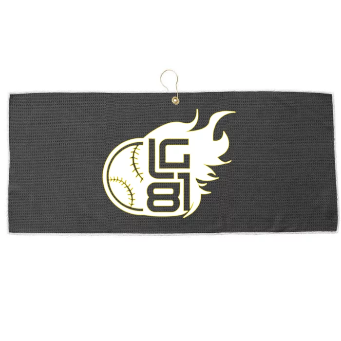 Luis Gil Logo Large Microfiber Waffle Golf Towel