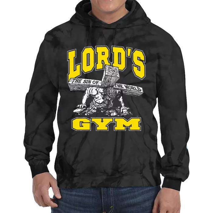 Lords Gym LordS The Sin Of World Jesus Tie Dye Hoodie