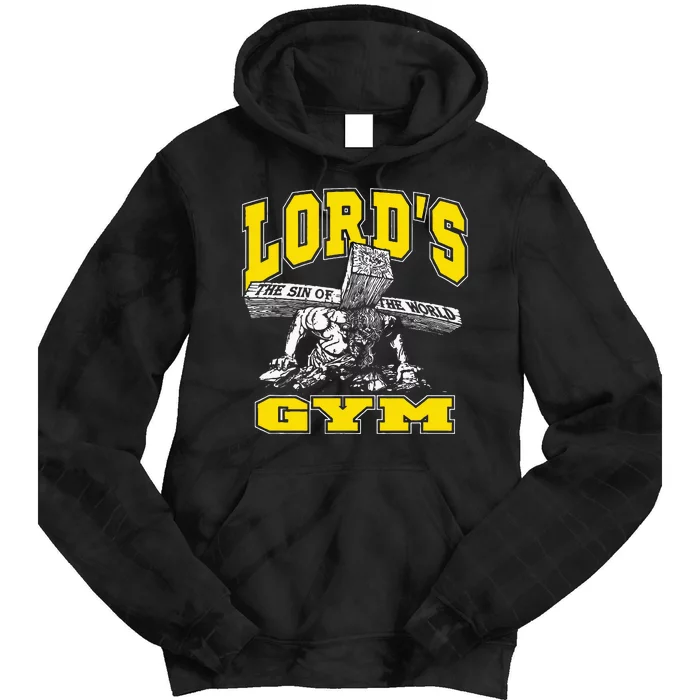 Lords Gym LordS The Sin Of World Jesus Tie Dye Hoodie