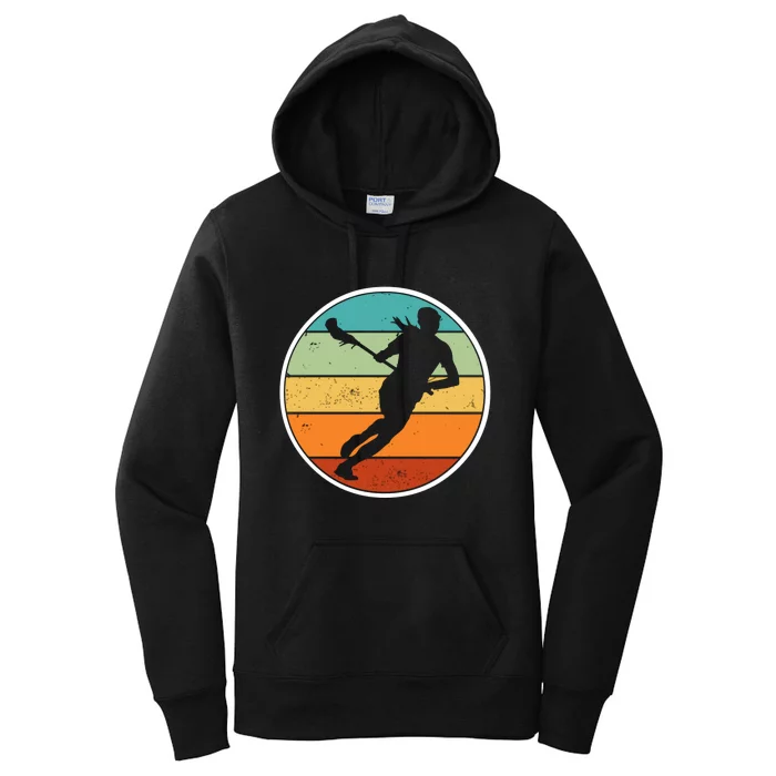 Lacrosse Girl Lacrosse Lover Women's Pullover Hoodie