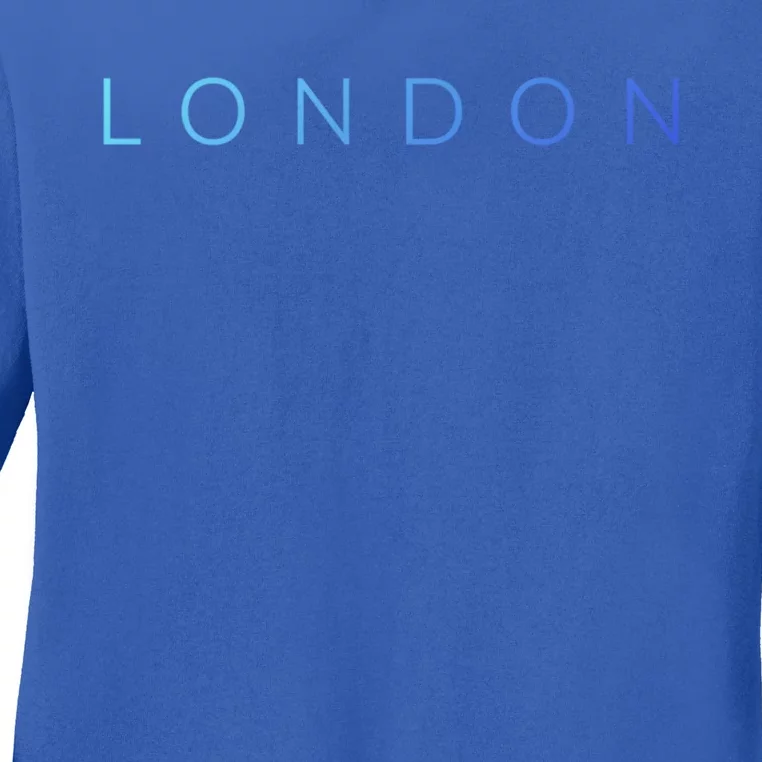 London Gift Ladies Long Sleeve Shirt