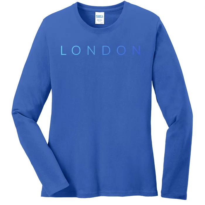 London Gift Ladies Long Sleeve Shirt