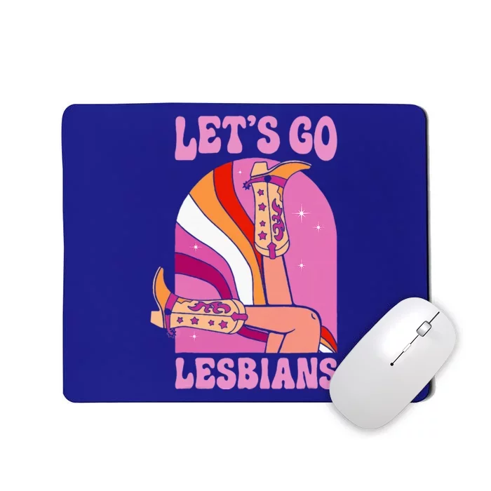 LetS Go Lesbians Lgbtq Lesbian Pride Month Mousepad