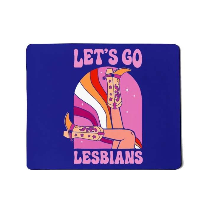 LetS Go Lesbians Lgbtq Lesbian Pride Month Mousepad