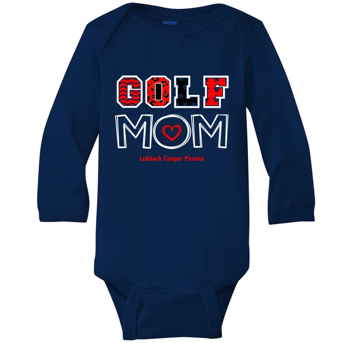 Lcp Golf Mom Design 2 Gift Baby Long Sleeve Bodysuit