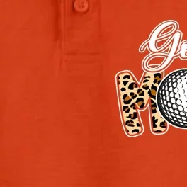 Leopard Golf Mom Life Game Day Mama Mothers Day Funny Gift Dry Zone Grid Performance Polo