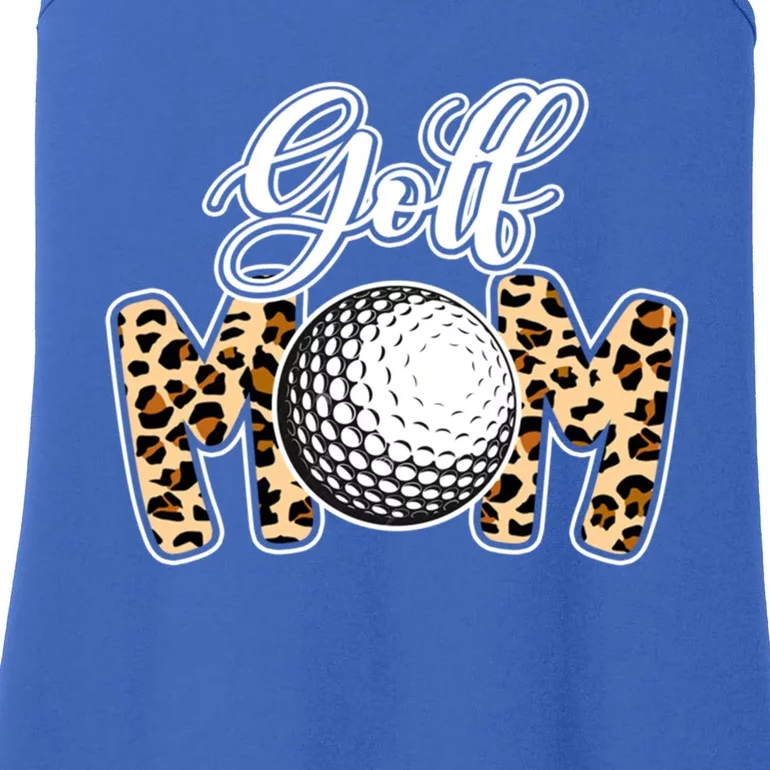 Leopard Golf Mom Life Game Day Mama Mothers Day Funny Gift Ladies Essential Tank