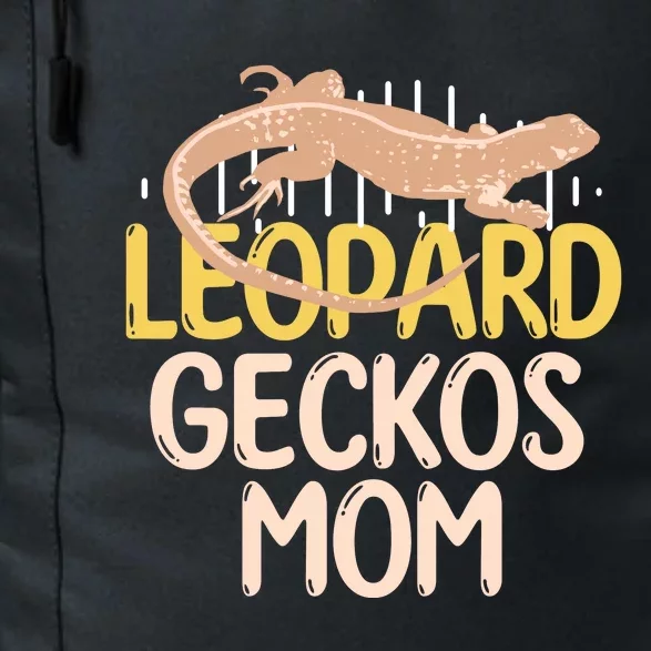 Leopard Gecko Mom Funny Bearded Dragon Mothers Day Daily Commute Backpack