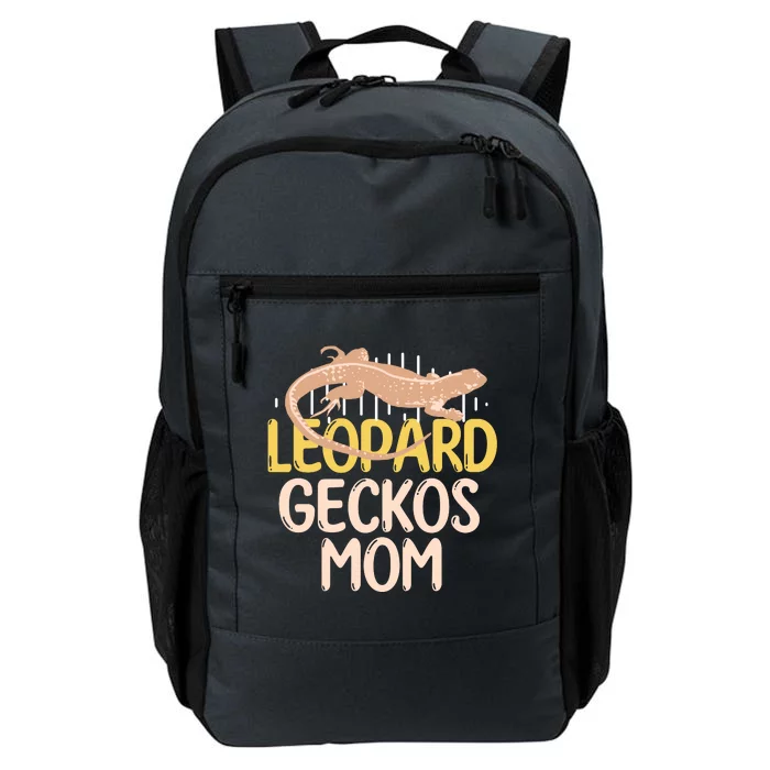 Leopard Gecko Mom Funny Bearded Dragon Mothers Day Daily Commute Backpack