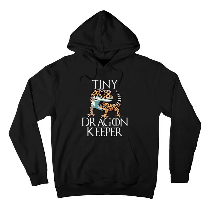 Leopard Gecko Mom For Women Tiny Dragon Tall Hoodie