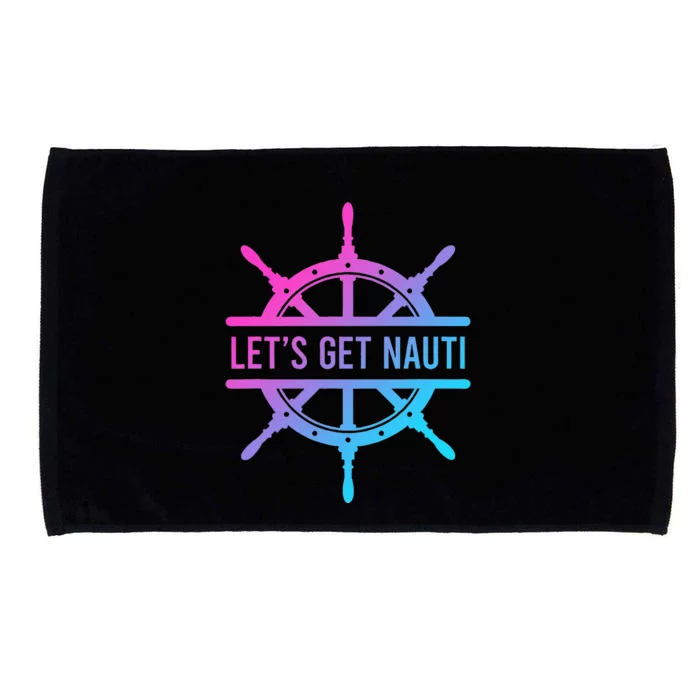 LetS Get Nauti Microfiber Hand Towel