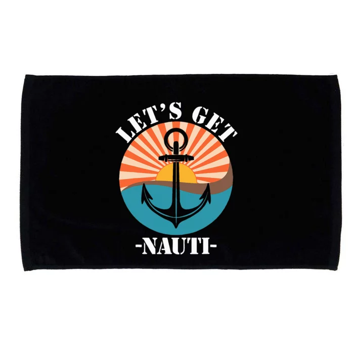 LetS Get Nauti Microfiber Hand Towel