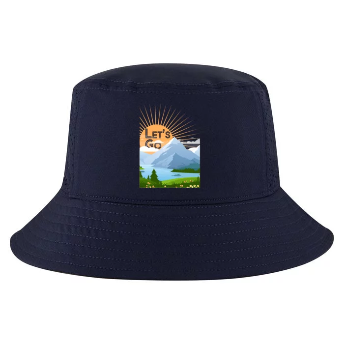 Let's Go Nature Fan Cool Comfort Performance Bucket Hat