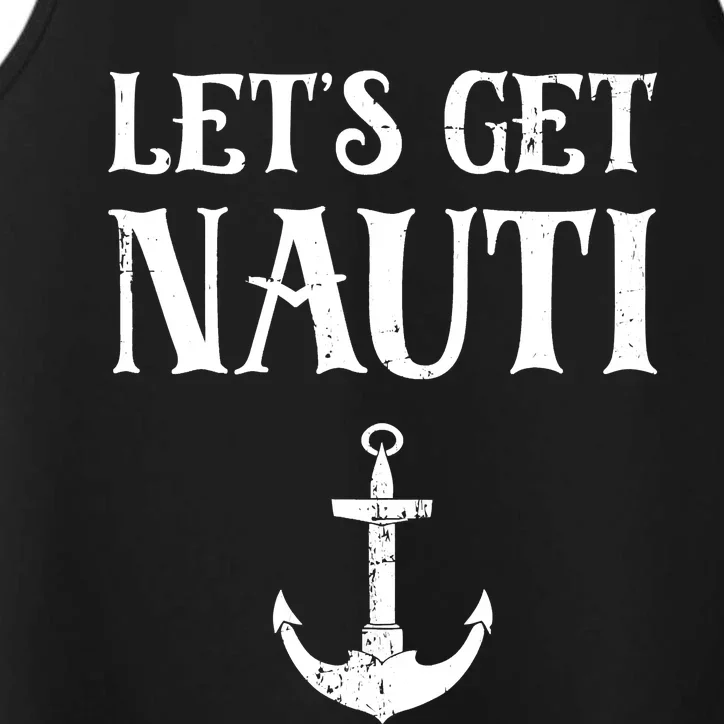 Let's Get Nauti Seamanship Nautical Maritime Sailing Boat Performance Tank