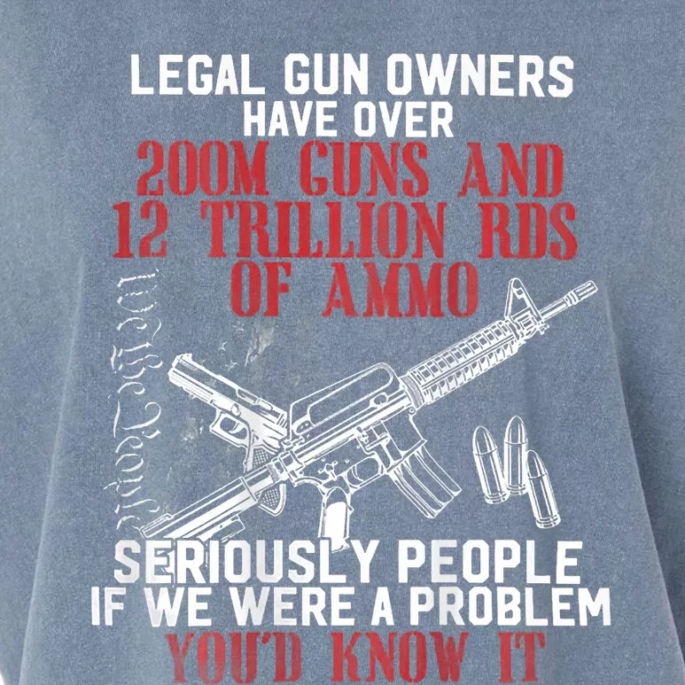 Legal Gun Owners Have Over 200m Guns Garment-Dyed Women's Muscle Tee