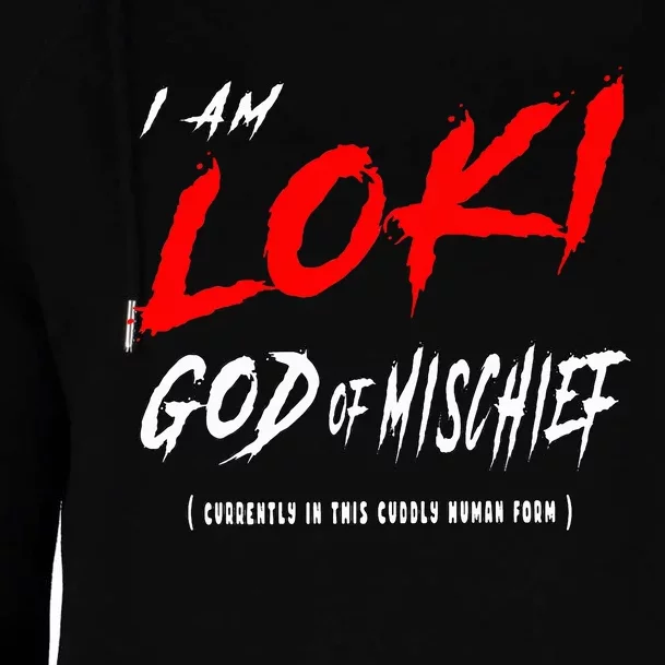 L.O.K.I God Of Mischief L.O.K.I Variant Merchandise Womens Funnel Neck Pullover Hood