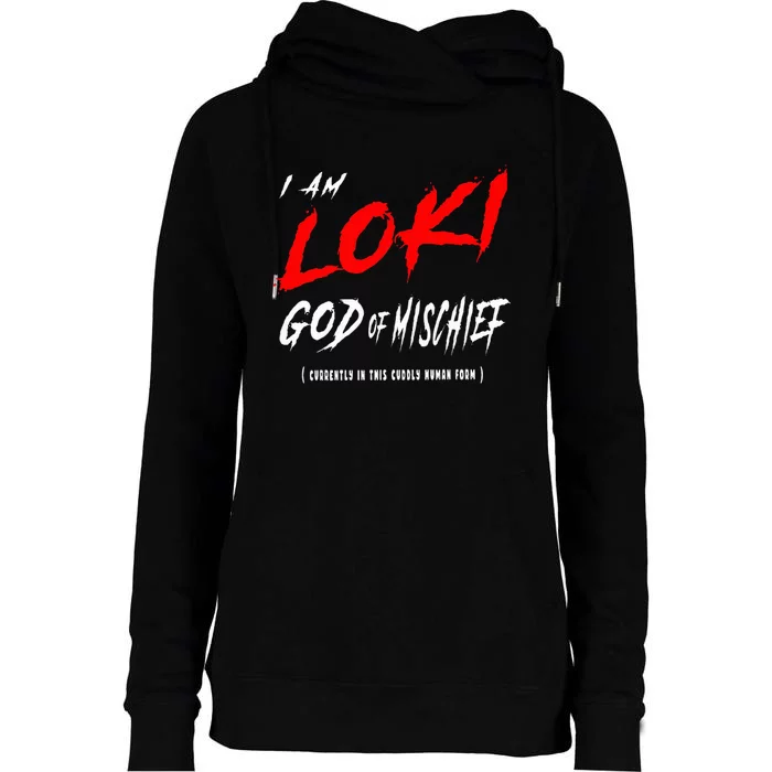 L.O.K.I God Of Mischief L.O.K.I Variant Merchandise Womens Funnel Neck Pullover Hood