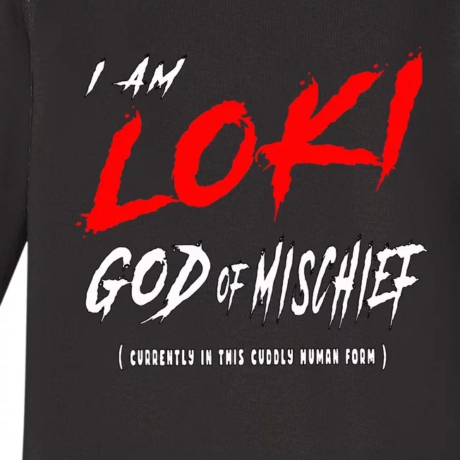 L.O.K.I God Of Mischief L.O.K.I Variant Merchandise Baby Long Sleeve Bodysuit