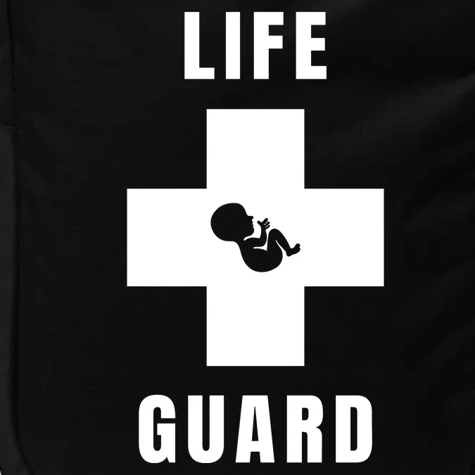 Life Guard Pregnancy Infant Loss Pro Life Stop Abortion Impact Tech Backpack