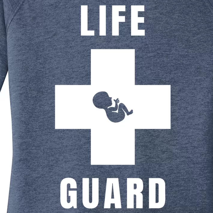 Life Guard Pregnancy Infant Loss Pro Life Stop Abortion Women's Perfect Tri Tunic Long Sleeve Shirt