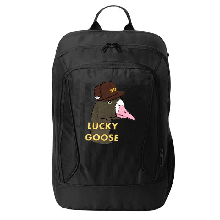 Lucky Goose Padres Goose Baseball Lover Gift Idea City Backpack