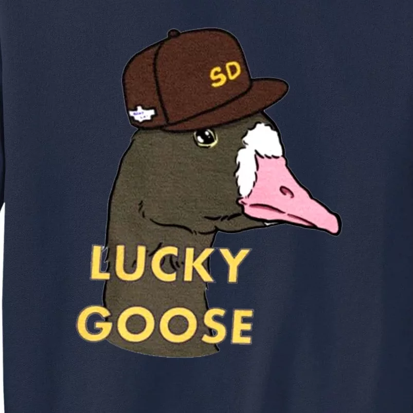 Lucky Goose Padres Goose Baseball Lover Gift Idea Tall Sweatshirt