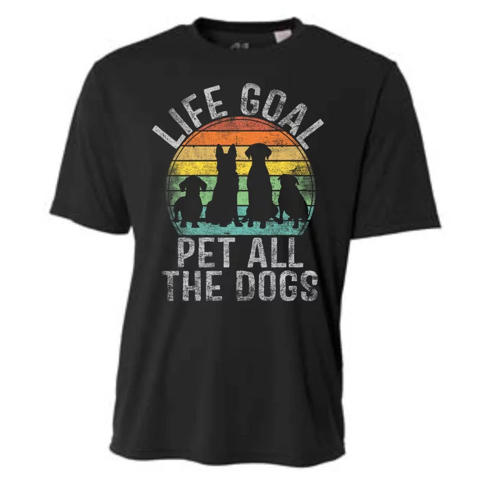 Life Goal Pet All The Dogs Cooling Performance Crew T-Shirt