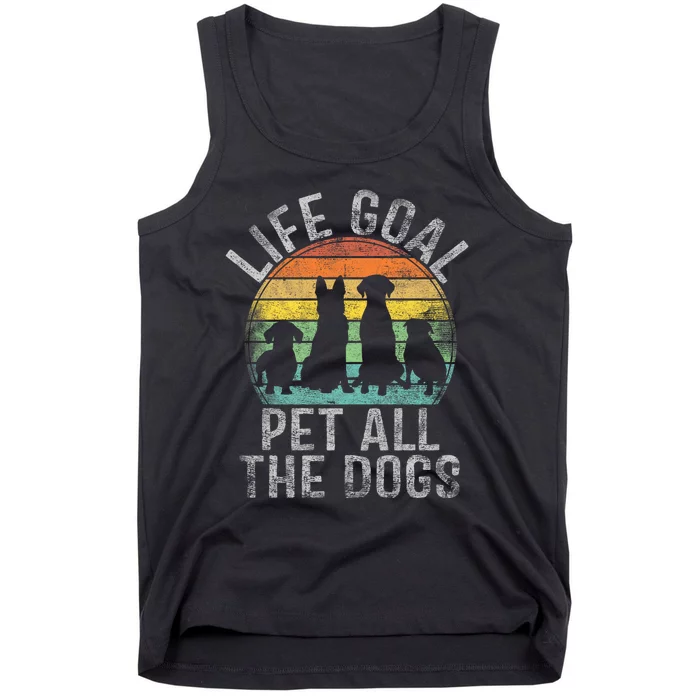 Life Goal Pet All The Dogs Tank Top