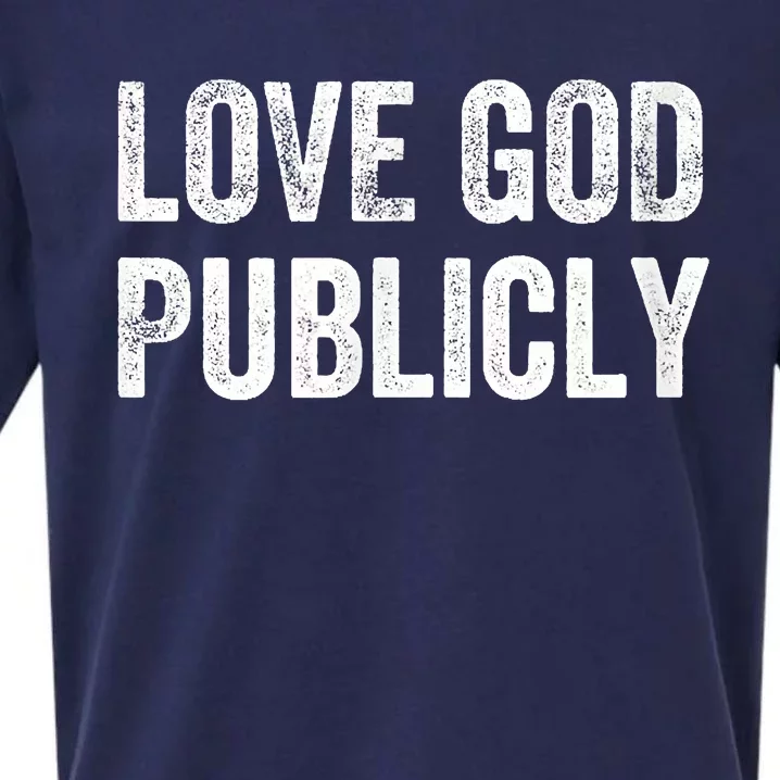 Love God Publicly Sueded Cloud Jersey T-Shirt