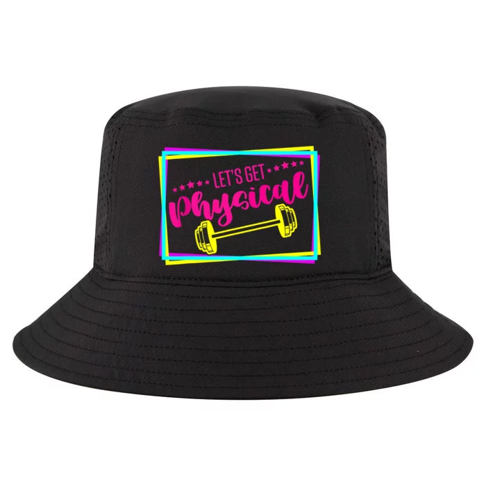 Lets Get Physical Gym Fitness 80's Workout Cool Comfort Performance Bucket Hat