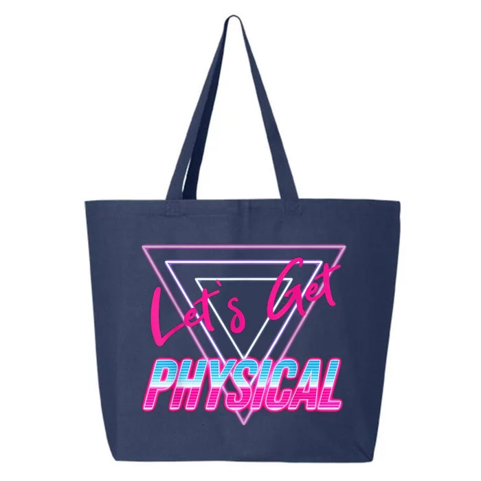 Lets Get Physical Workout Gym 25L Jumbo Tote