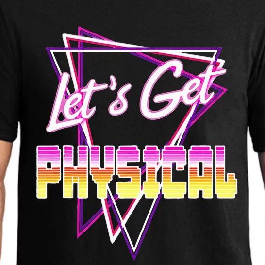 Lets Get Physical Rad 80s Workout Pajama Set