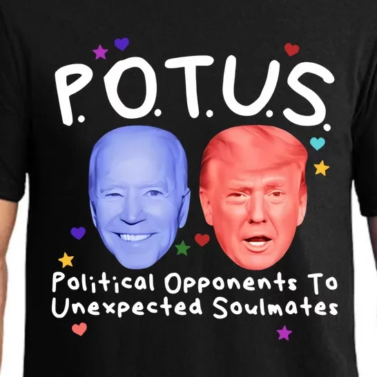 Limited Got Potus Political Opponents To Unexpected Soulmates Pajama Set