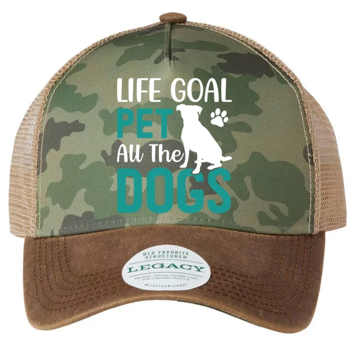 Life Goal Pet All The Dogs Legacy Tie Dye Trucker Hat