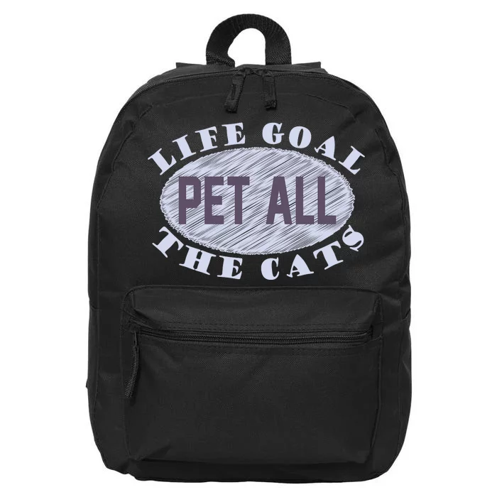 Life Goal Pet All Cats 16 in Basic Backpack