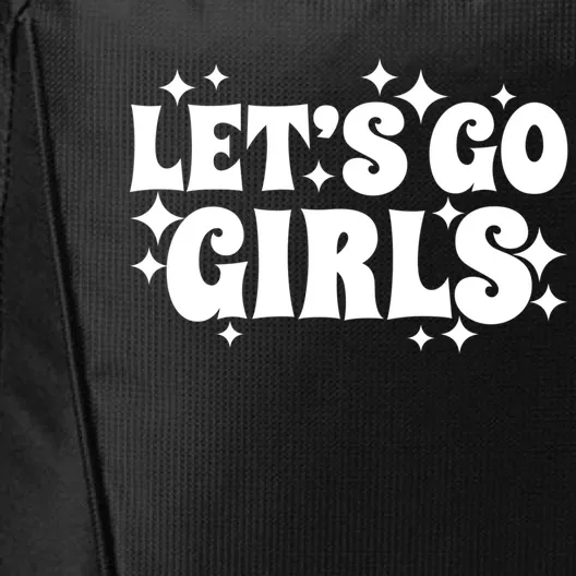 Let's Go Party Bachelorette Party Bridal Funny Meaningful Gift City Backpack