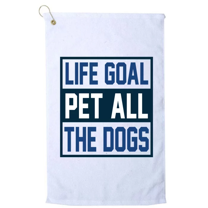 Life Goal Pet All The Dogs Platinum Collection Golf Towel