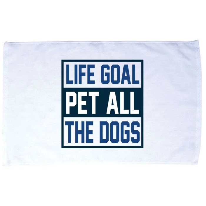 Life Goal Pet All The Dogs Microfiber Hand Towel