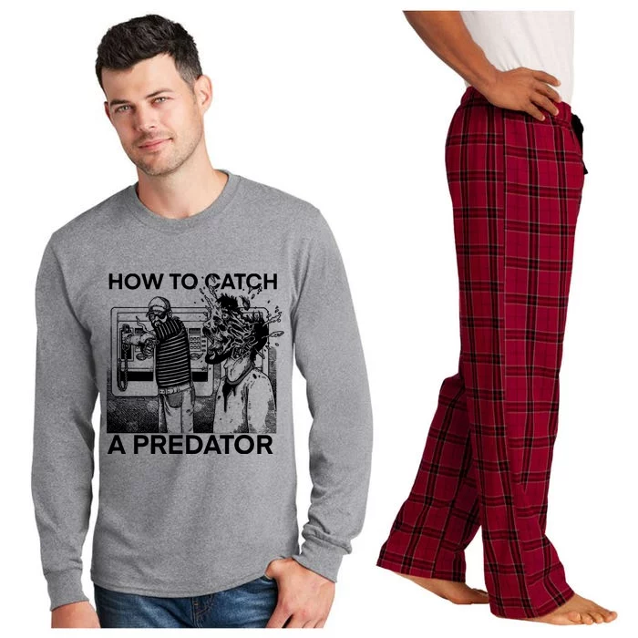 Leon Gary Plauché How To Catch Predator Long Sleeve Pajama Set