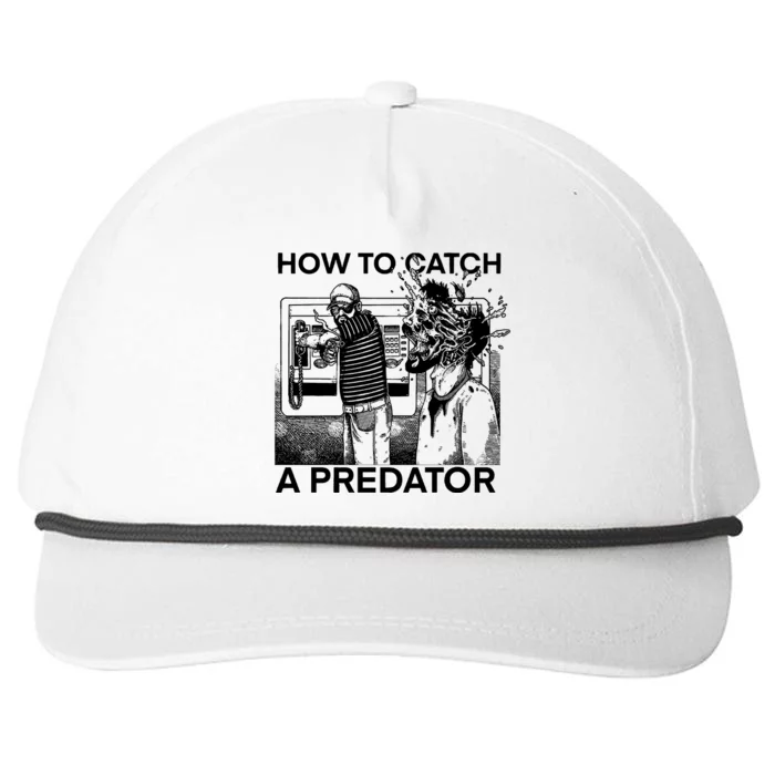 Leon Gary Plauché How To Catch Predator Snapback Five-Panel Rope Hat