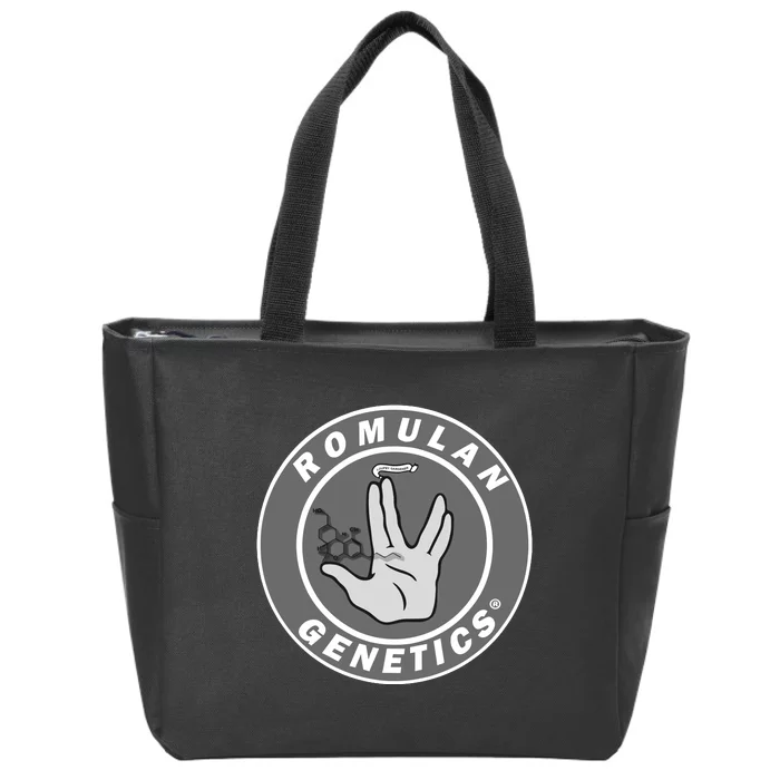 Loupey Gardener Romulan Genetics Zip Tote Bag