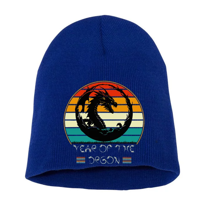 LetS Get Ready To Celebrate The New Year Of The Dragon 2024 Short Acrylic Beanie